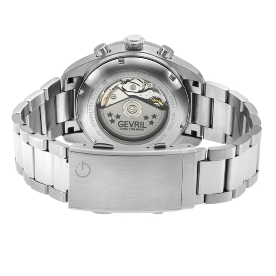 Gevril Yorkville Chronograph 48620B Swiss Automatic ETA 7750 Watch