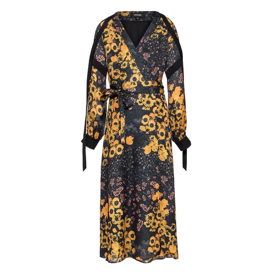 Midikleid in Wickeloptik mit Blumenmuster - Image 5