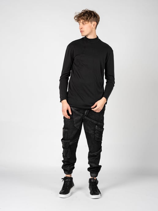 La Haine Inside Us Longsleeve LM061 Herren grau - Image 2