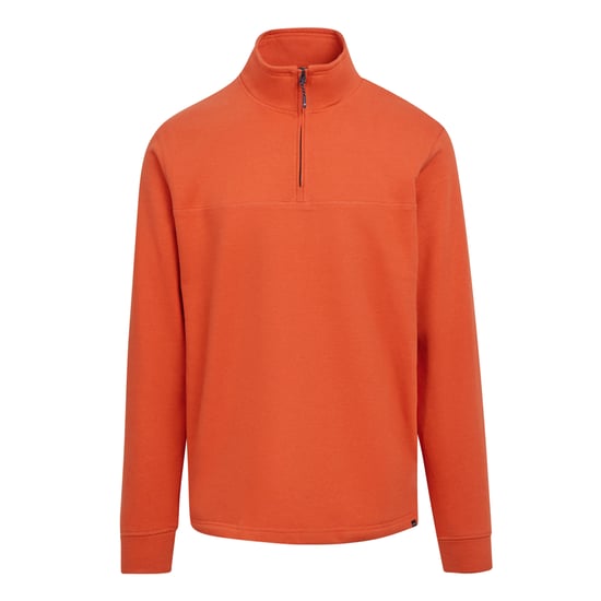 Regatta - "Agilno" Fleece-Oberteil mit halbem Reißverschluss für Herren (Rost/Orange) - Image 1