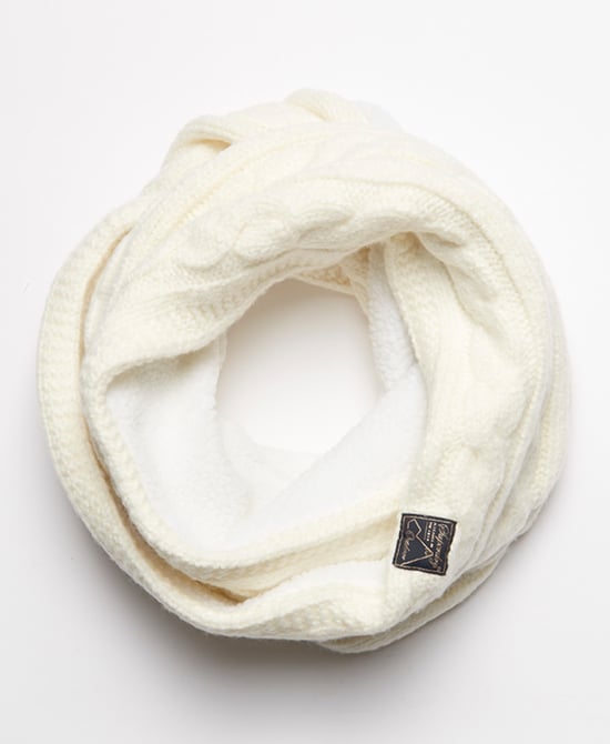 Superdry Tweed Cable Snood