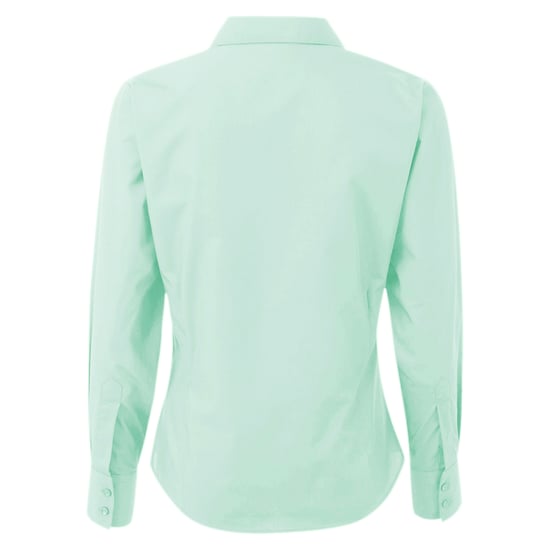 Premier - Bluse für Damen Langärmlig (Wasserblau) - Image 2