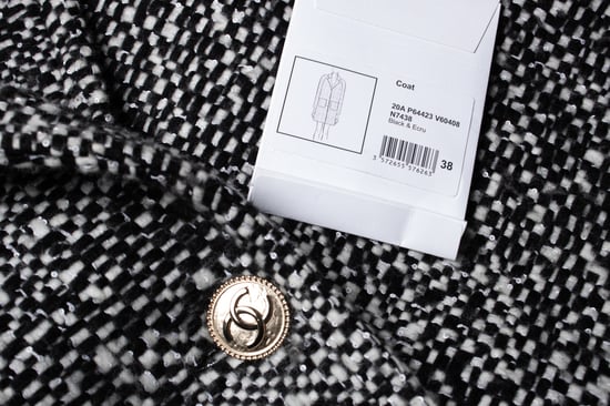 Woll-Tweed-Paillettenmantel - Image 5