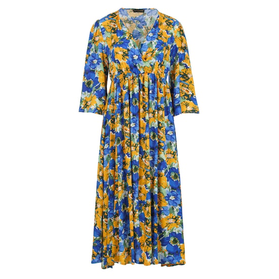 Florales Empire-Linien-Midikleid - Image 2