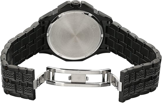 Bulova Crystal Octava Herren Uhr Schwarz 98C134 - Image 4