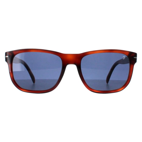 David Beckham Rectangle Mens Tortoise Blue DB1045/S