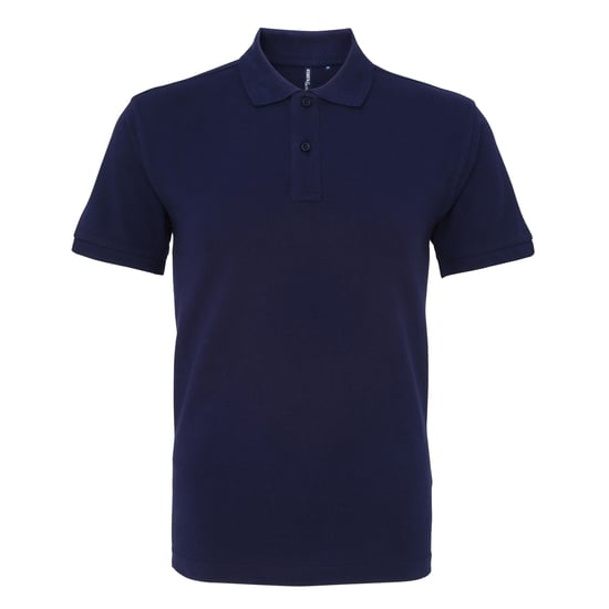 Asquith & Fox Herren-Poloshirt mit kurzen Ärmeln (Marine) - Image 1