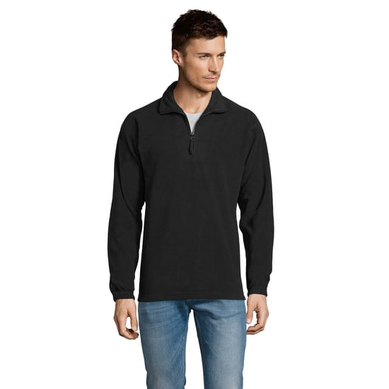 SOLS - "Ness" Fleece-Oberteil mit halbem Reißverschluss für Herren/Damen Unisex () - Image 1