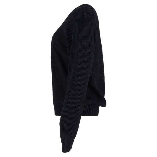 Hermès Geprägter Druck Strickpullover aus schwarzer Wolle - Image 2