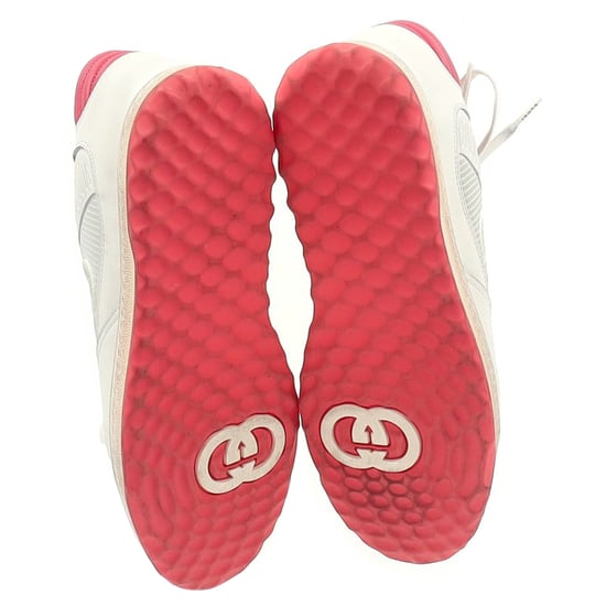 Gucci MAC80 Sneaker aus rotem Leder - Image 6