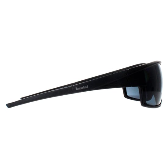 Timberland Wrap Mens Matte Black Smoke Polarized TB9308