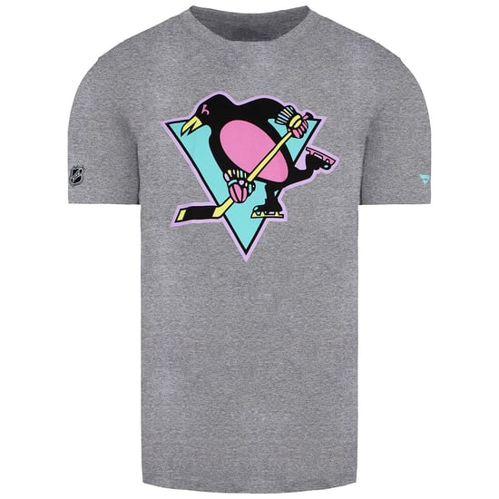 Fanatics NHL Pittsburgh Penguins Herren-T-Shirt, Grau - Image 1