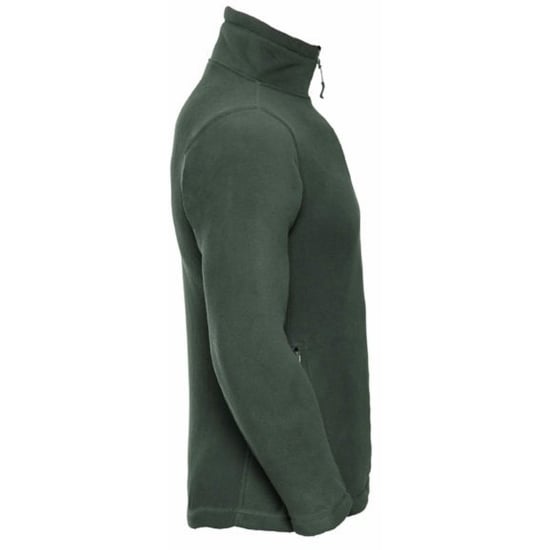 Russell Herren 1/4 Zip Outdoor Fleece Top (Flaschengrün) - Image 2