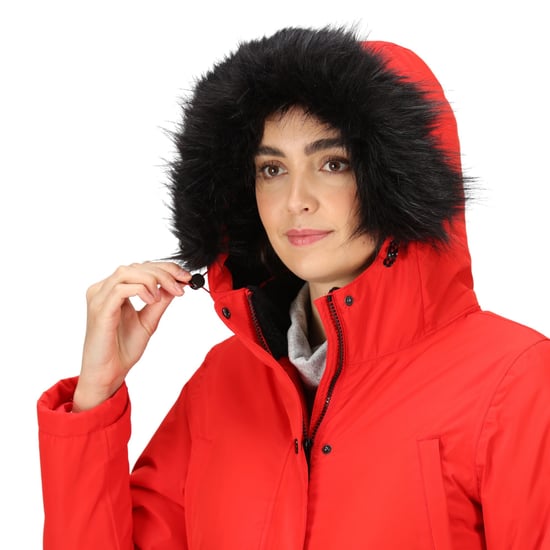 Regatta Womens/Ladies Voltera Heated Waterproof Jacket (Code Red)
