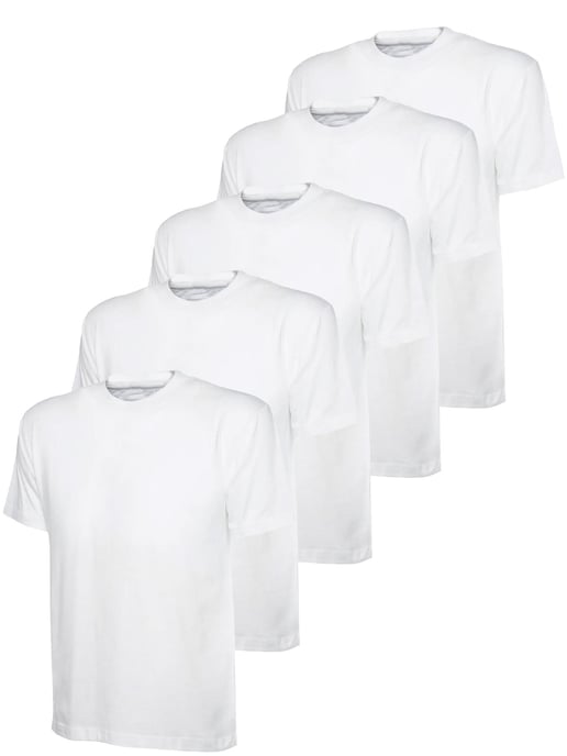 Kruze | Womens Crew Neck T-Shirts (5 Pack)