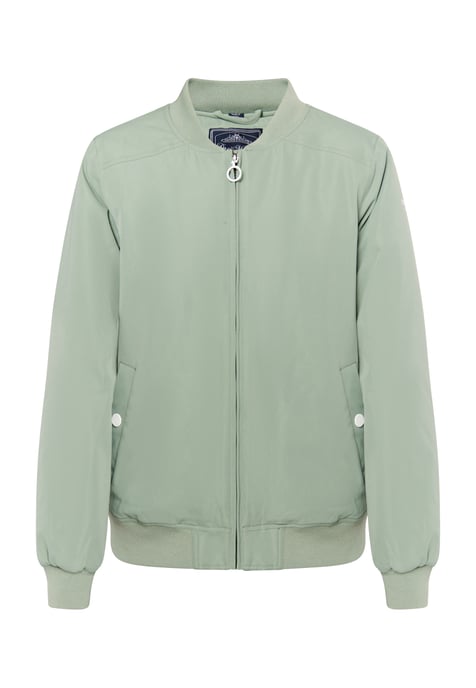 Dreimaster Wattierte Blousonjacke Damen Minze - Image 1