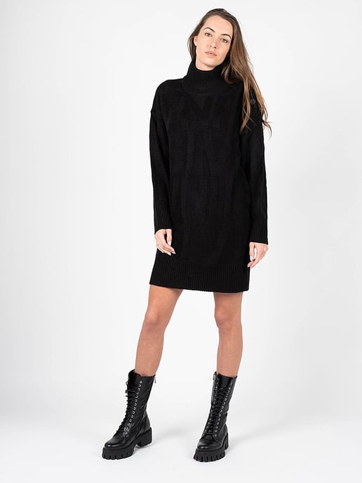 Silvian Heach Kleid Woman's Schwarz - Image 1