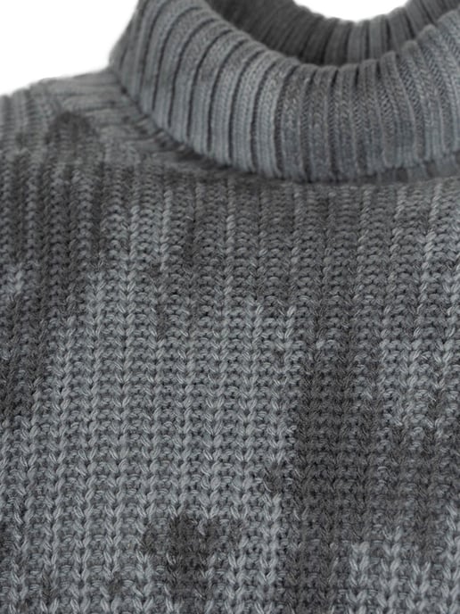 Takeshy Kurosawa Pullover Dolcevita Men's Grey