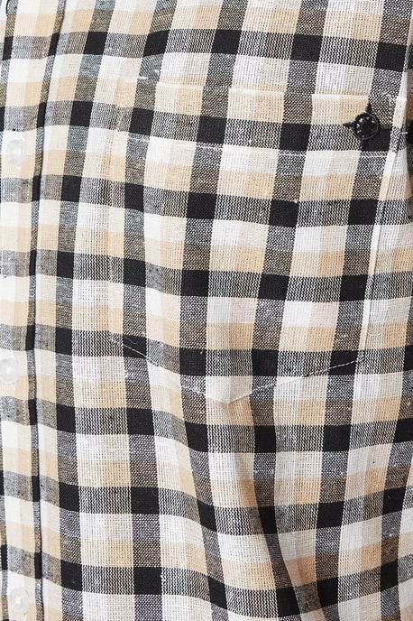 Small Box Check Short Sleeve Shirt
