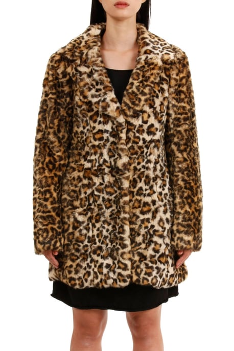 19V69 Italia Womens Jacket Multicolor Will Animal Print