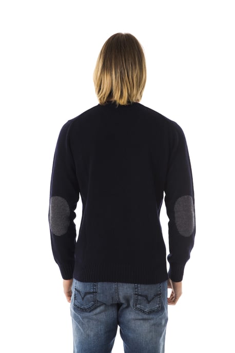 Uominitaliani Men's Blu Sweater