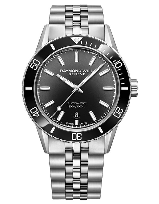 Raymond Weil Freelancer Herren Silberschmuckuhr 2775-ST1-20051 - Image 1