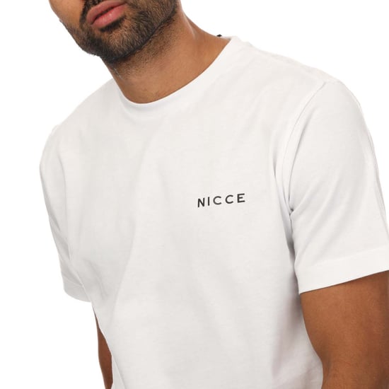 Men's NICCE Chest Logo T-Shirt in White