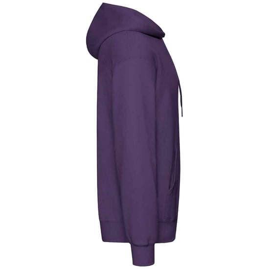 Fruit of the Loom - "Classic" Sweatshirt mit Kapuze für Herren/Damen Unisex (Violett) - Image 3