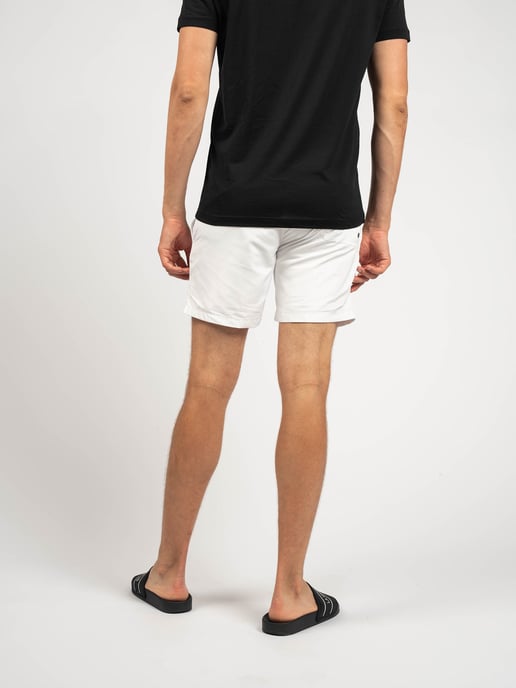 Karl Lagerfeld Badehose Basic Herren Weiß - Image 4