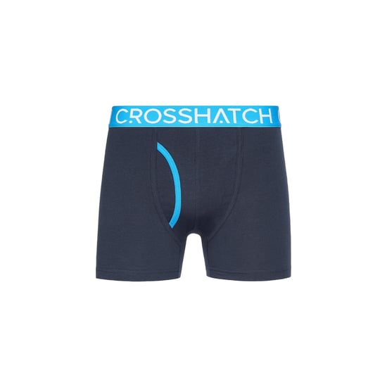 Crosshatch - "Linamo MVE" Boxershorts Offene Fliege für Herren (3er-Pack) (Blau) - Image 2