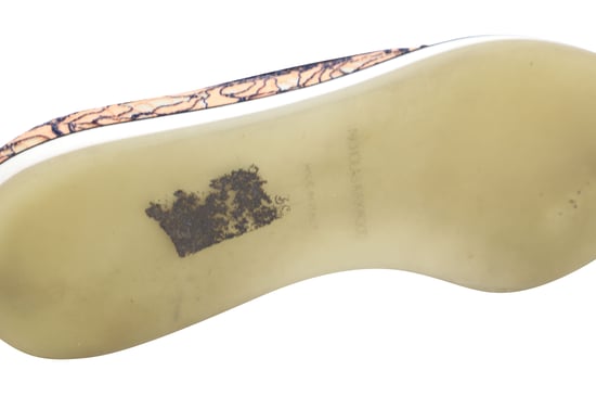 Nicholas Kirkwood Alona Schnür-Spitze Loafer aus orangefarbenem Nylon - Image 6