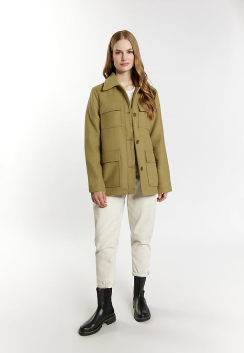 Dreimaster Übergangsjacke aus Wollgemisch Damen halloliv - Image 2
