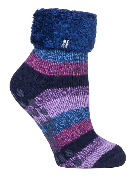 HEAT HOLDERS - Womens Thermal Slipper Bettsocken mit rutschfesten Griffen - Image 1