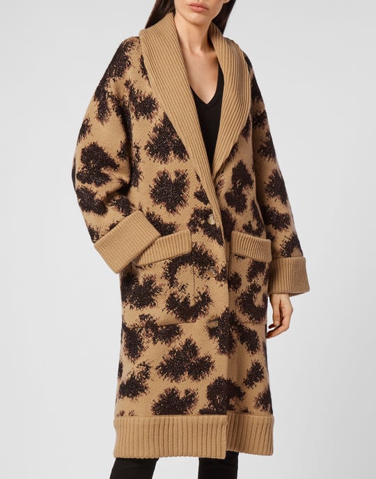 Strickjacke Leopard - Image 1