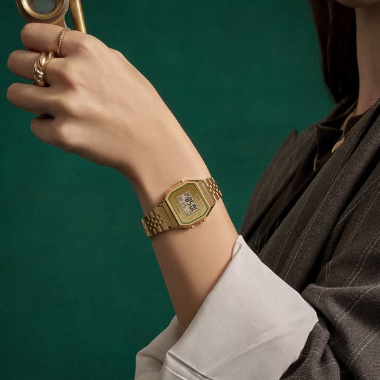 Casio Casio Collection Vintage Damen Gold Uhr LA680WEGV-9AEF - Image 3