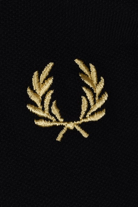 Fred Perry Das Original Made In England Polo-Shirt Schwarz - Image 2