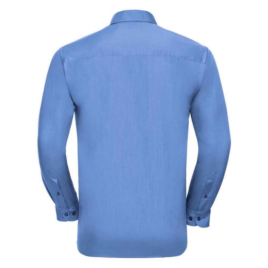 Russell Collection - Formelles Hemd Pflegeleicht für Herren Langärmlig (Business-Blau) - Image 2