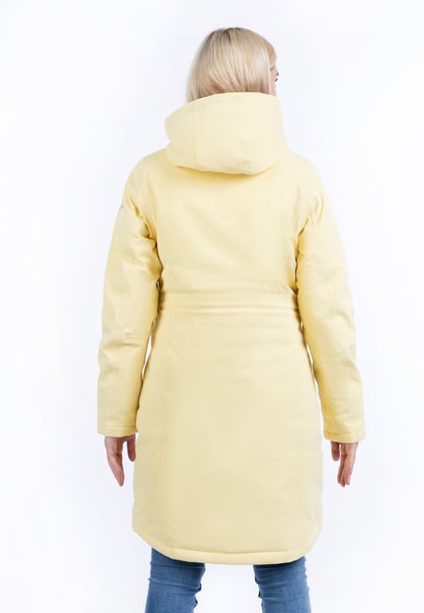 Schmuddelwedda Winterparka Damen Höllengelb - Image 4
