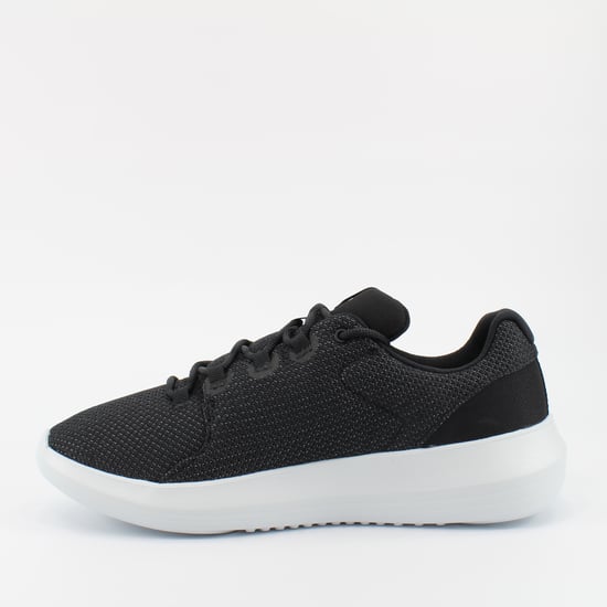 Under Armour Ripple 2.0 NM1 Black Textile Mens Lace Up Trainers 3022046 002