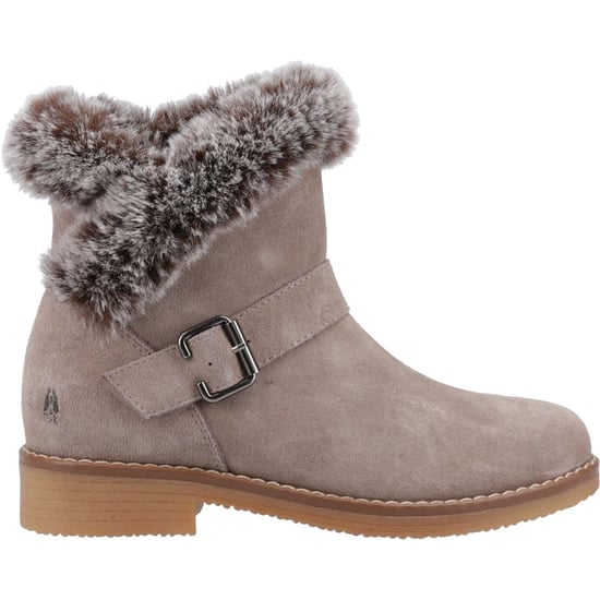 Hush Puppies Hannah Wildleder Damen Taupe Stiefel - Image 5
