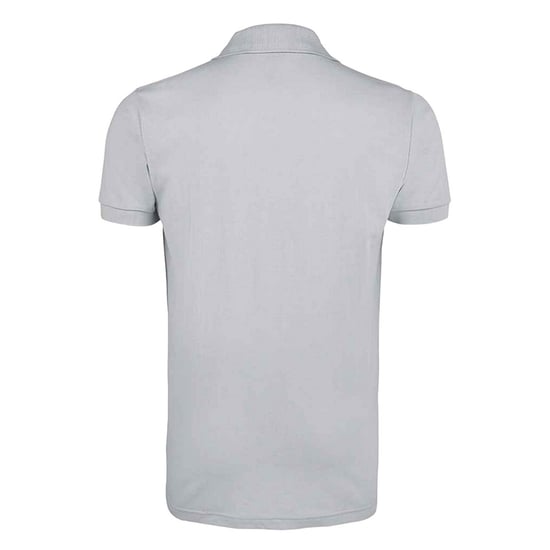 SOLs Herren Prime Pique Polo-Shirt, Kurzarm (Grau) - Image 2