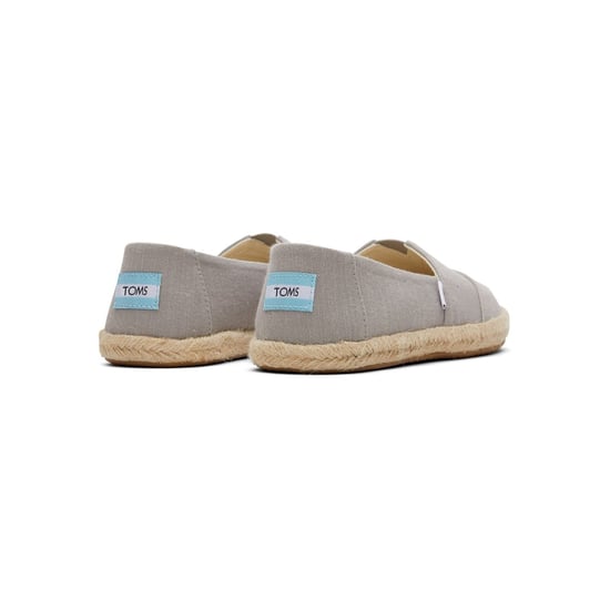 TOMS Alpargata Rope 100% Baumwolle Damen Drizzle Grau Espadrilles - Image 2
