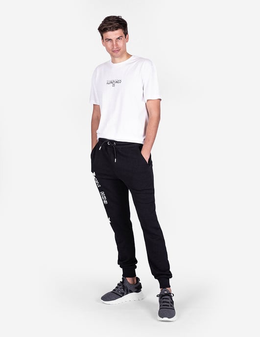 Les Hommes T-shirt Community Herren schwarz - Image 2