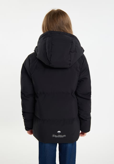 Schmuddelwedda Funktionale Winterjacke Mädels Schwarz - Image 4