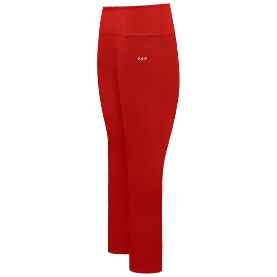 MyProtein Power Damen 3/4 Leggings Rot - Image 3