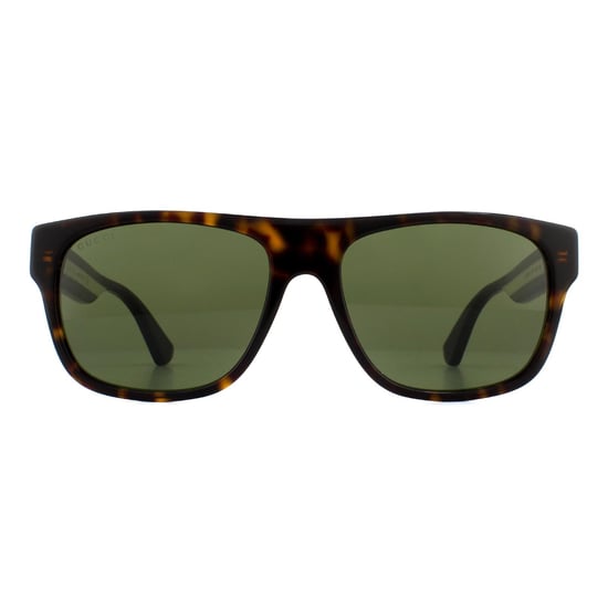 Lunettes De Soleil Gucci Gg0341s 003 Havana Vert - Image 1