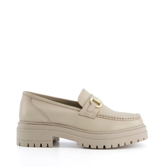 Dune Ladies GALLAGHER Cleated-Sole Leather Snaffle-Trim Loafers - Image 2