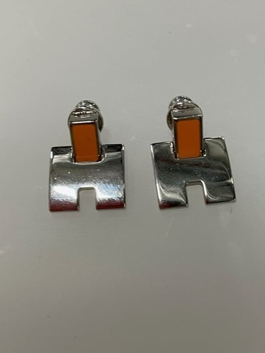Hermès Eileen Ohrringe aus Silbermetall - Image 4