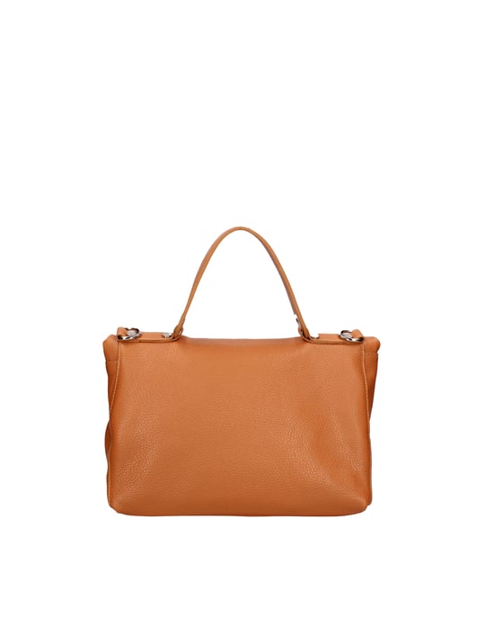 Viola Castellani Umhängetasche, die in einen Rucksack umgewandelt werden kann, Damen, COGNAC - Image 4