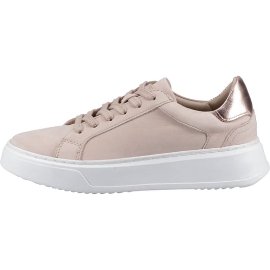 Hush Puppies Camille Leder Damen Blush Turnschuhe - Image 5